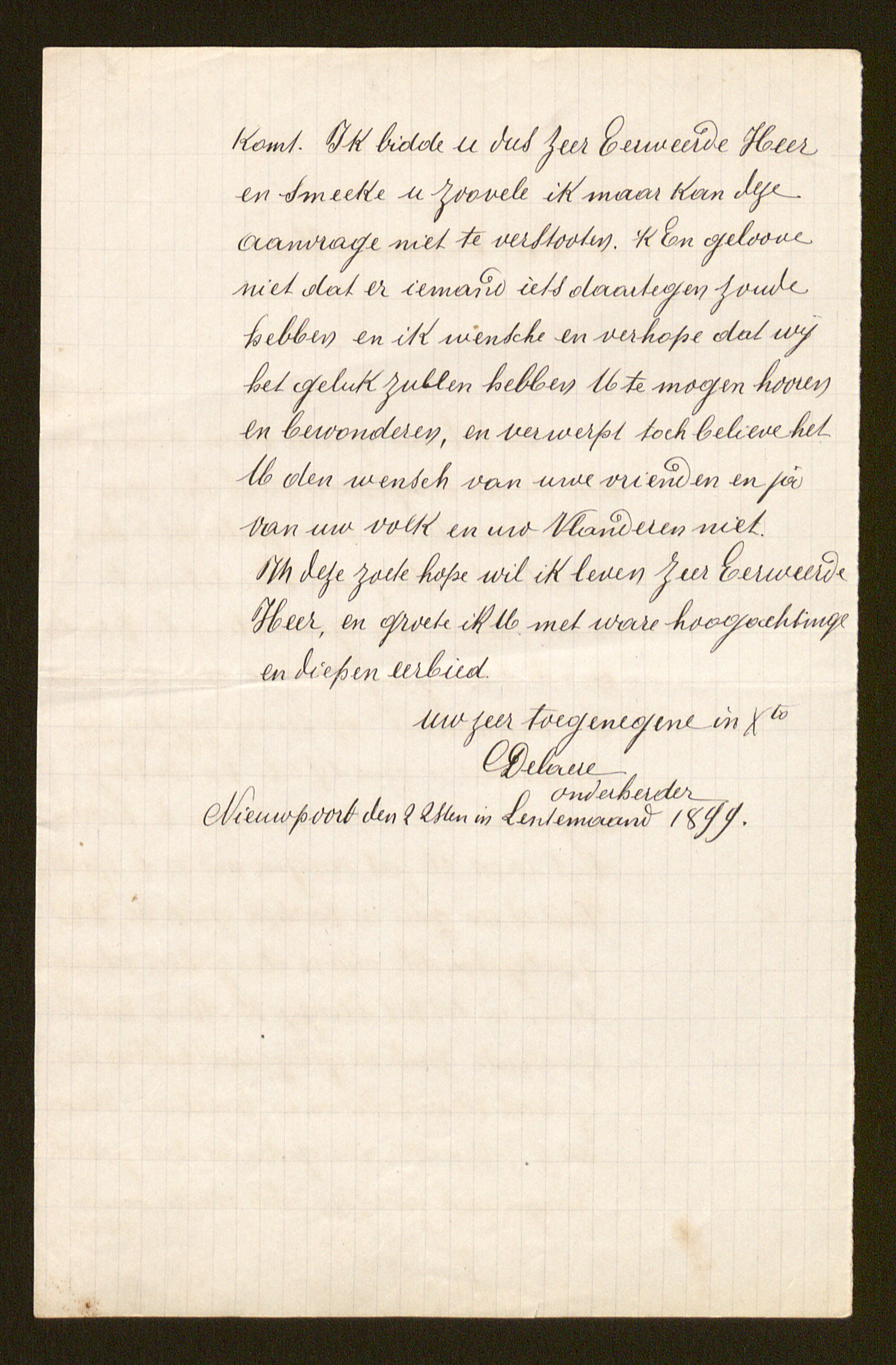 Cyriel Delaere aan [Guido Gezelle]