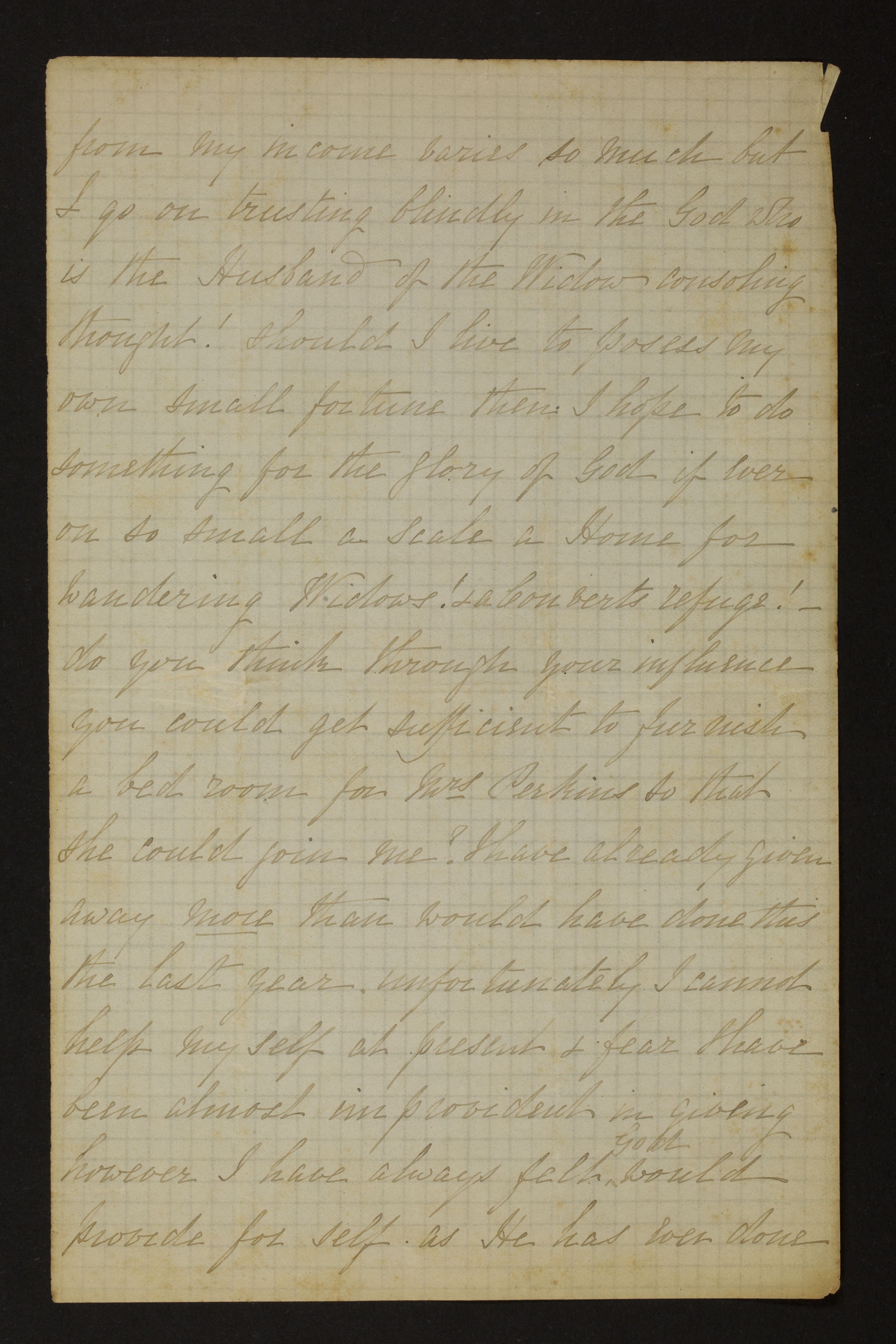 Cecilia Sarah De Lisle (= Cecilia Sarah Galbraith) aan [Guido Gezelle]