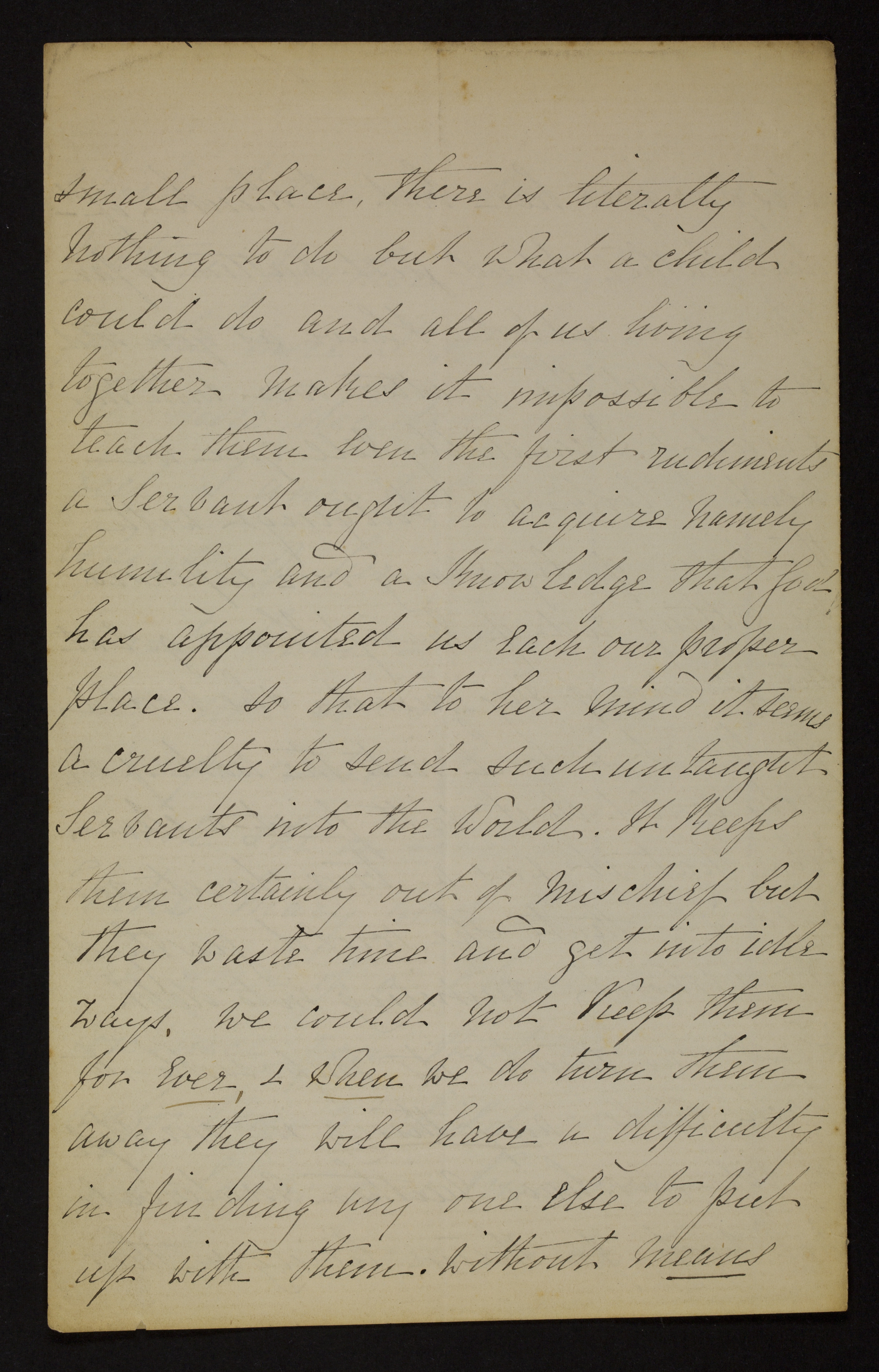 Cecilia Sarah De Lisle (= Cecilia Sarah Galbraith) aan [Guido Gezelle]