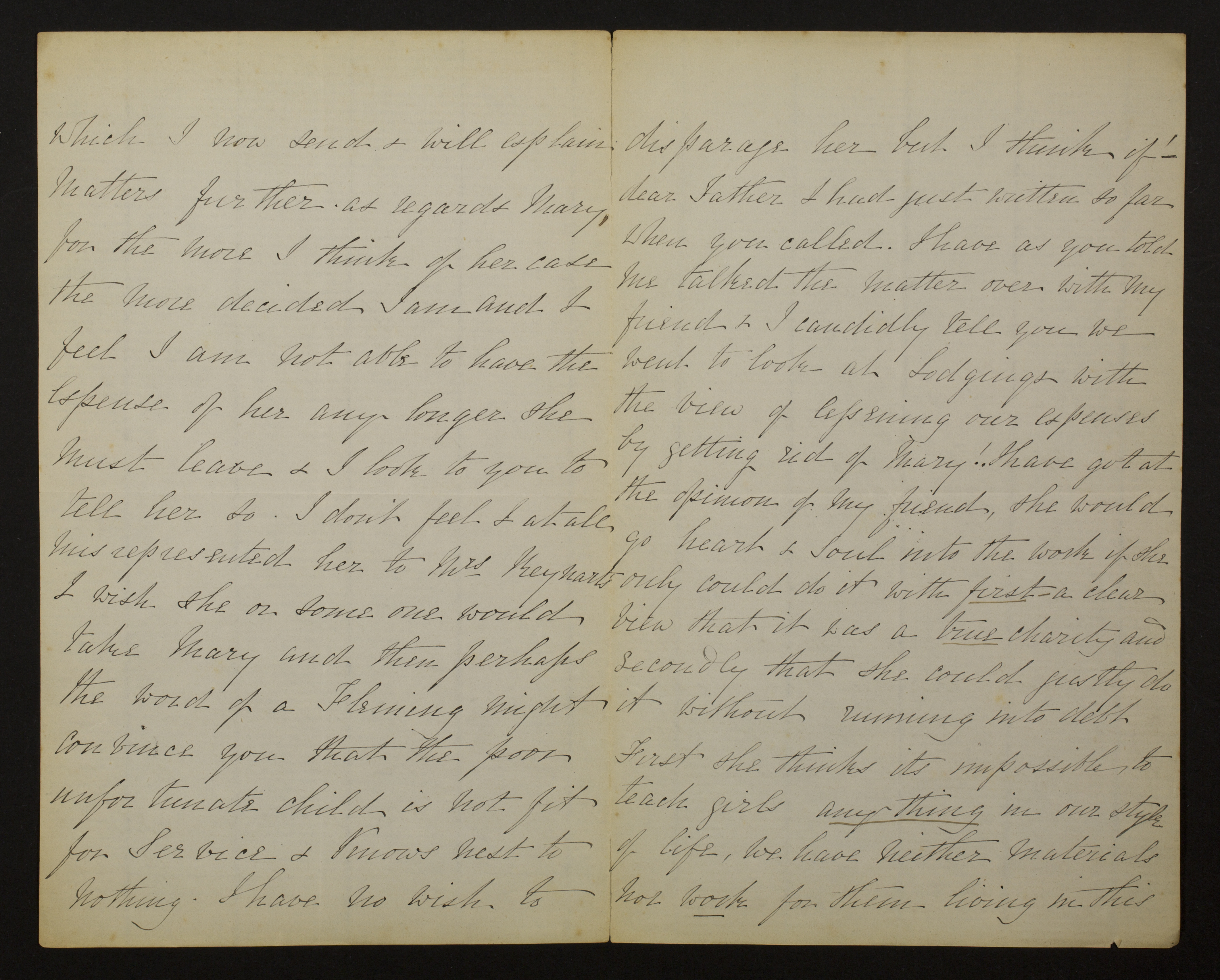 Cecilia Sarah De Lisle (= Cecilia Sarah Galbraith) aan [Guido Gezelle]