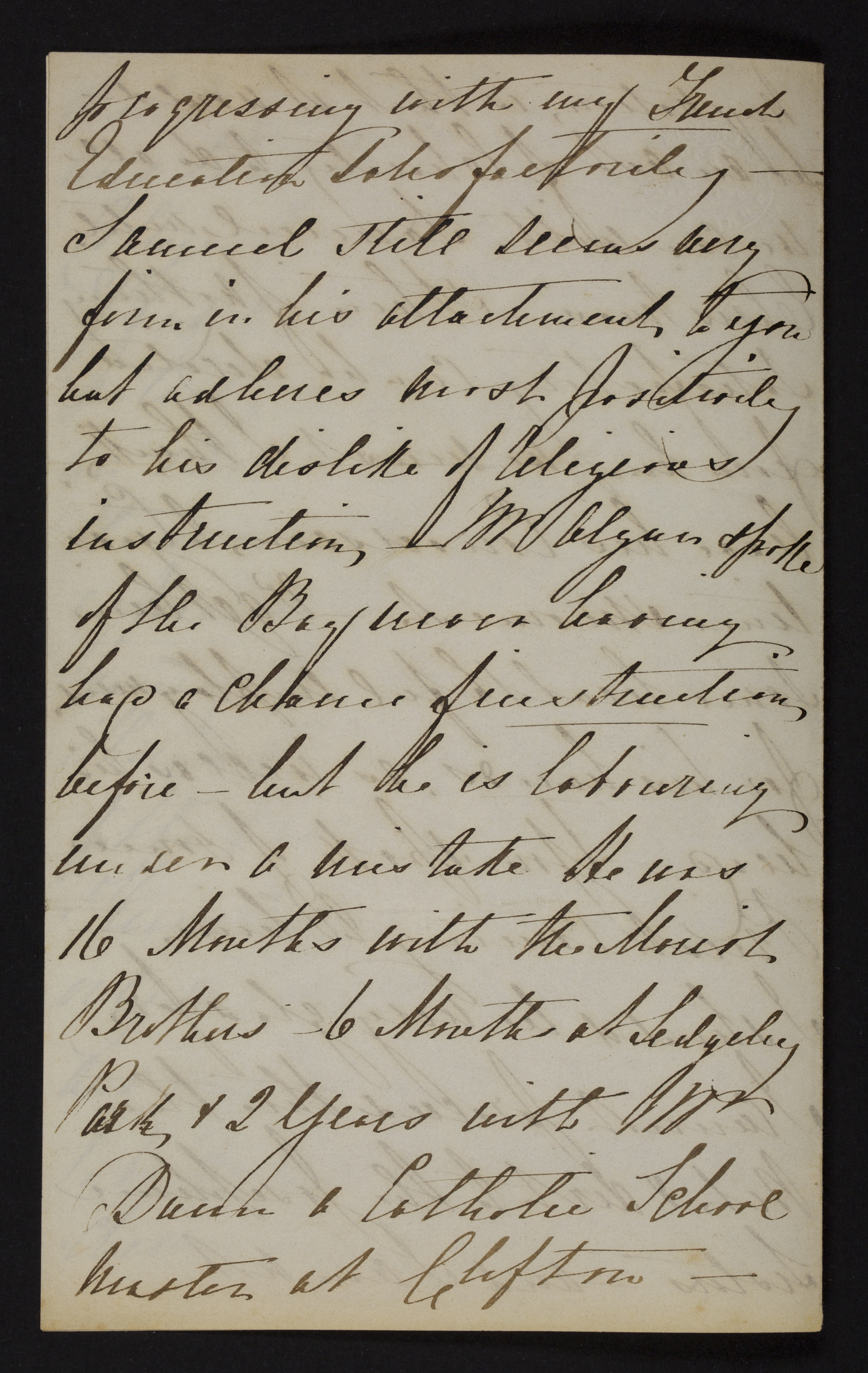 [Jemima Stroud] (= mevrouw Jemima Hazeland) aan [Guido Gezelle]