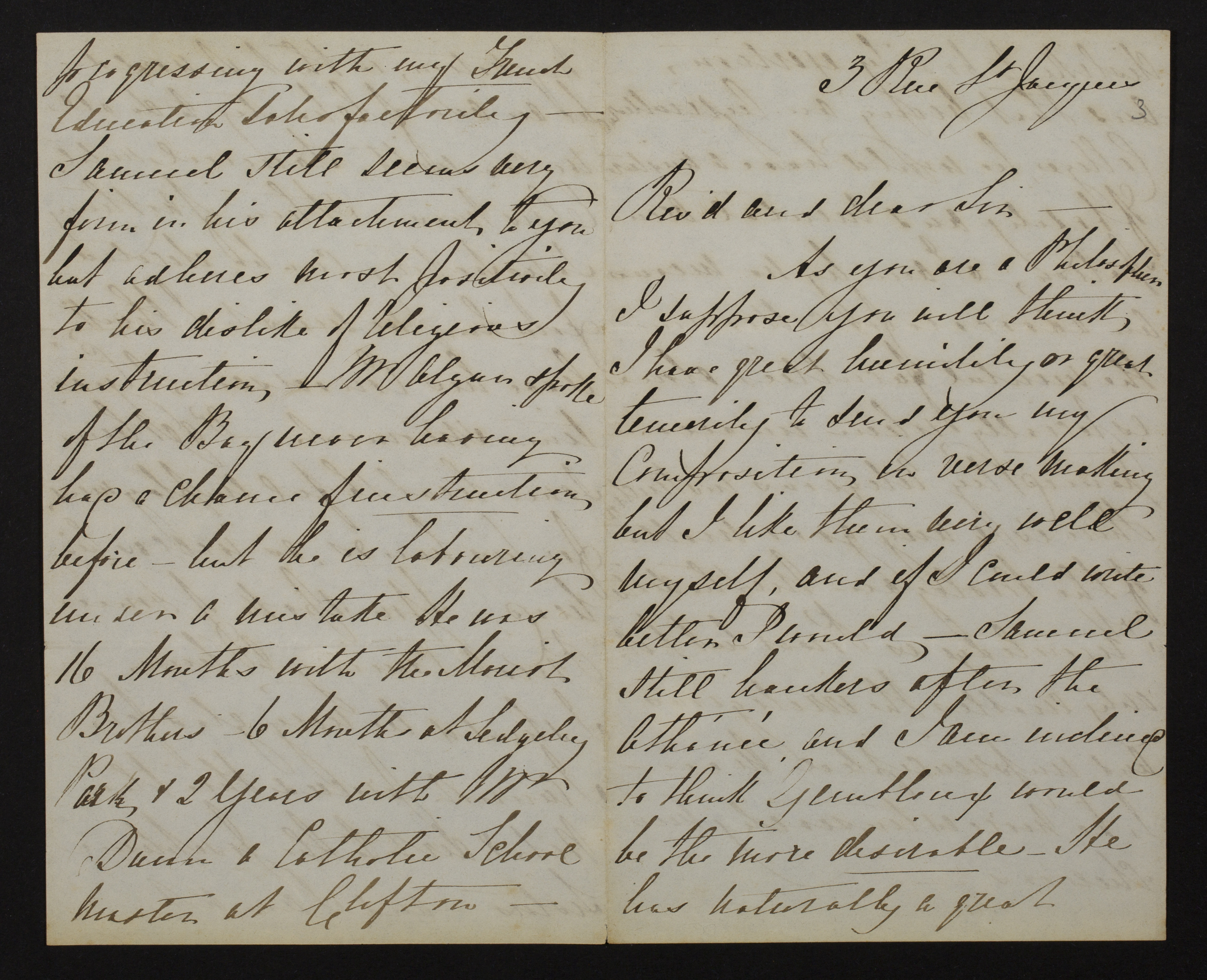 [Jemima Stroud] (= mevrouw Jemima Hazeland) aan [Guido Gezelle]