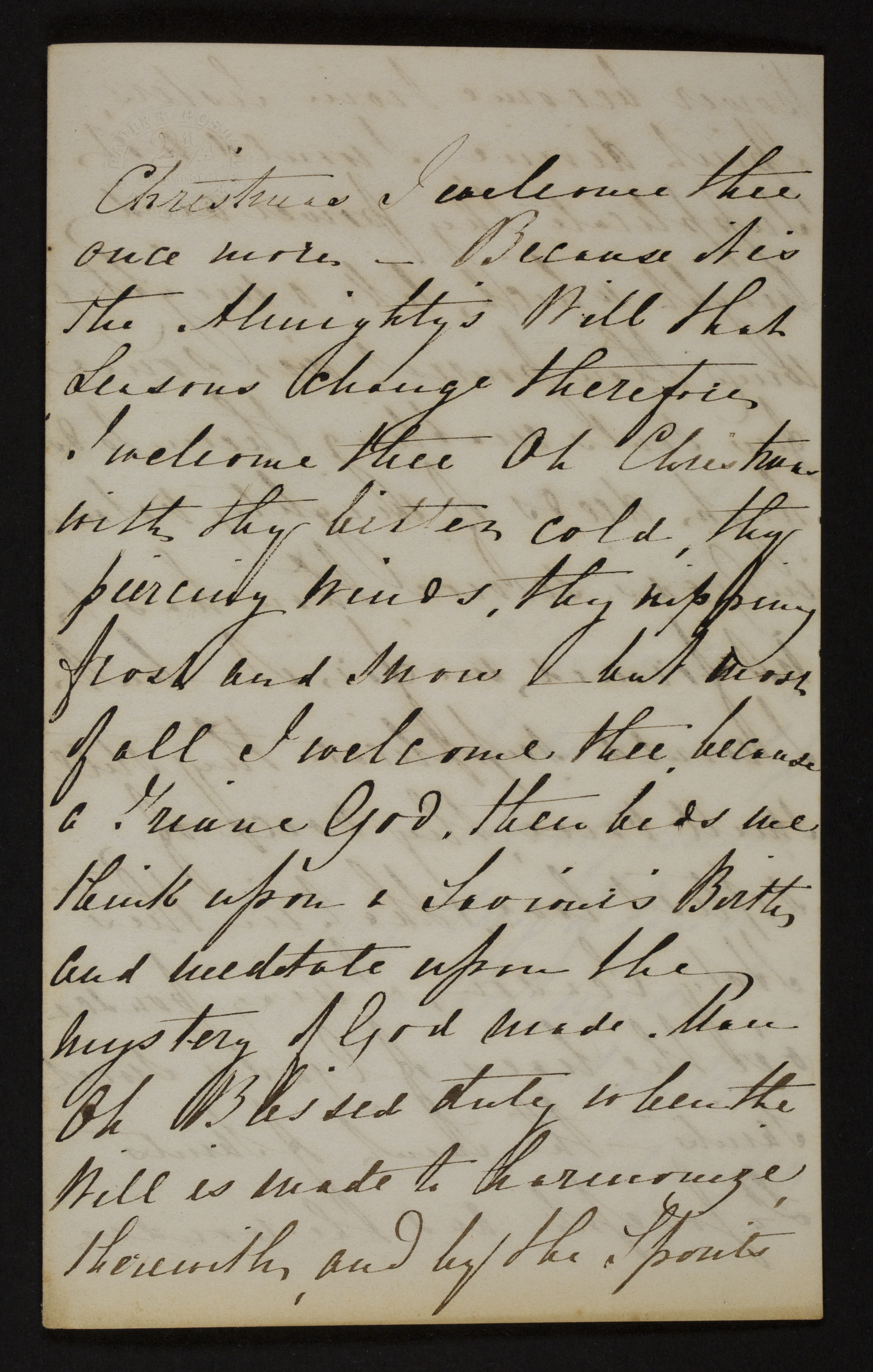 [Jemima Stroud] (= mevrouw Jemima Hazeland) aan [Guido Gezelle]