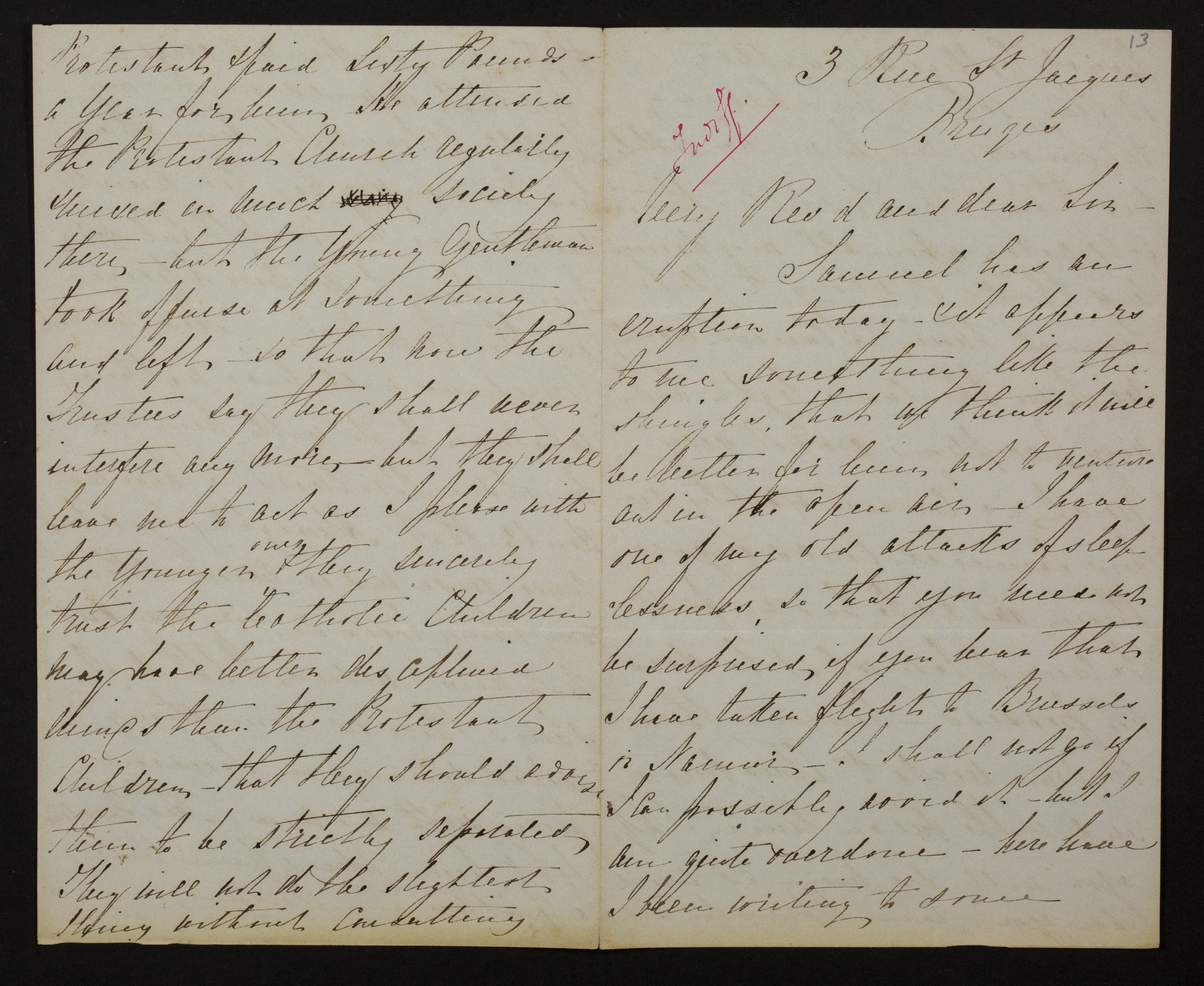 [Jemima Stroud] (= mevrouw Jemima Hazeland) aan [Guido Gezelle]