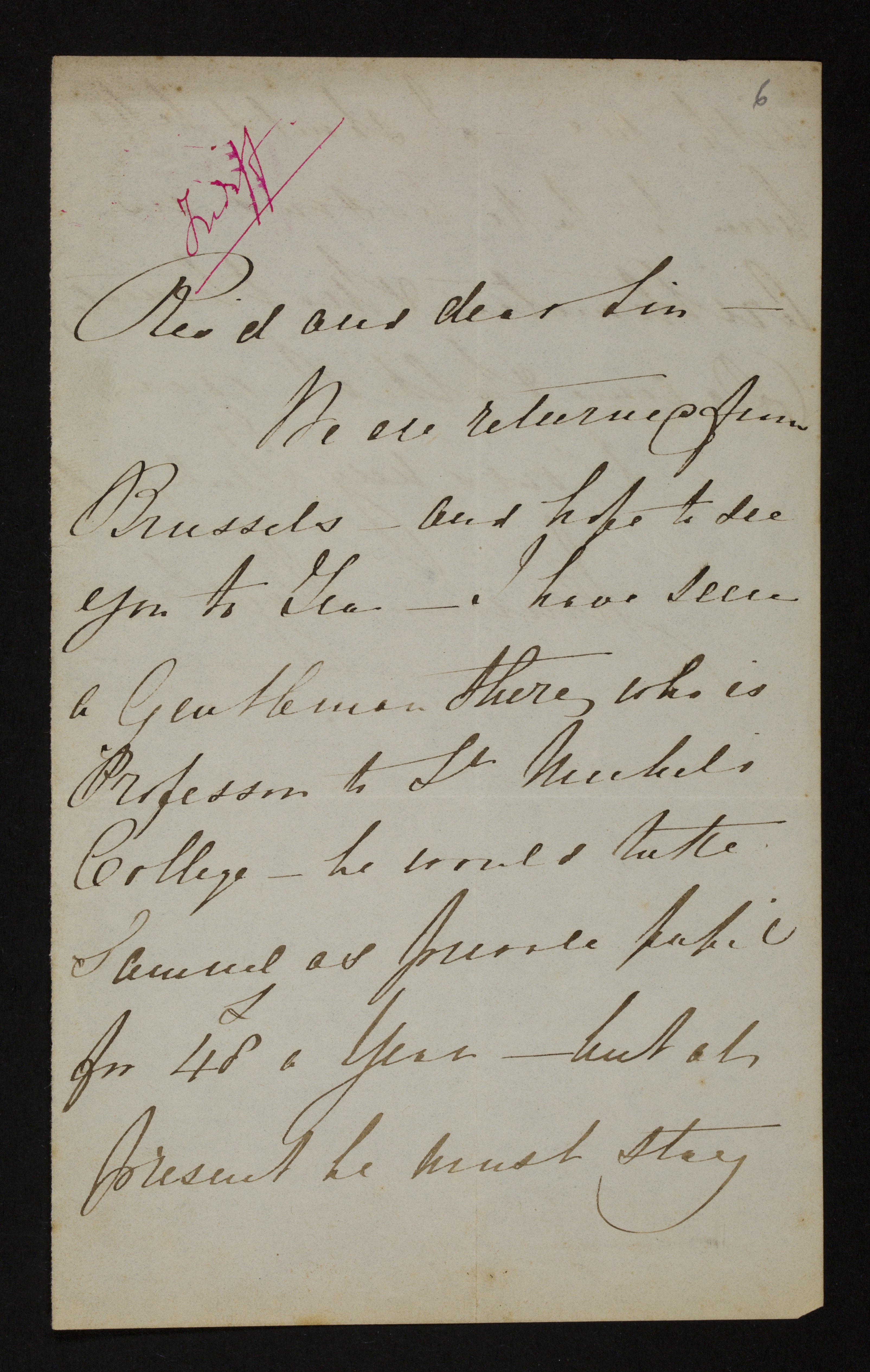 [Jemima Stroud] (= mevrouw Jemima Hazeland) aan [Guido Gezelle]