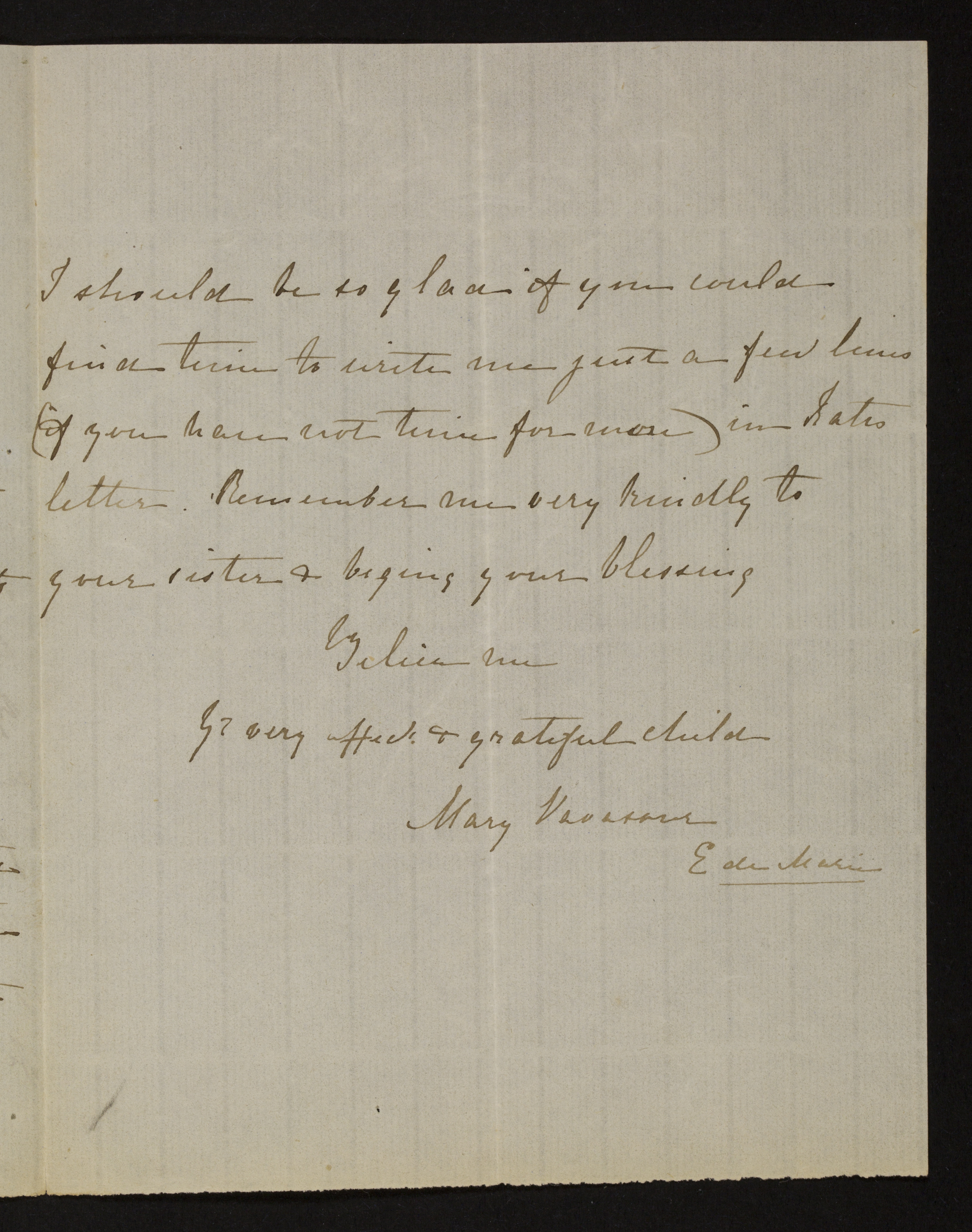 Mary Vavasour aan [Guido Gezelle]