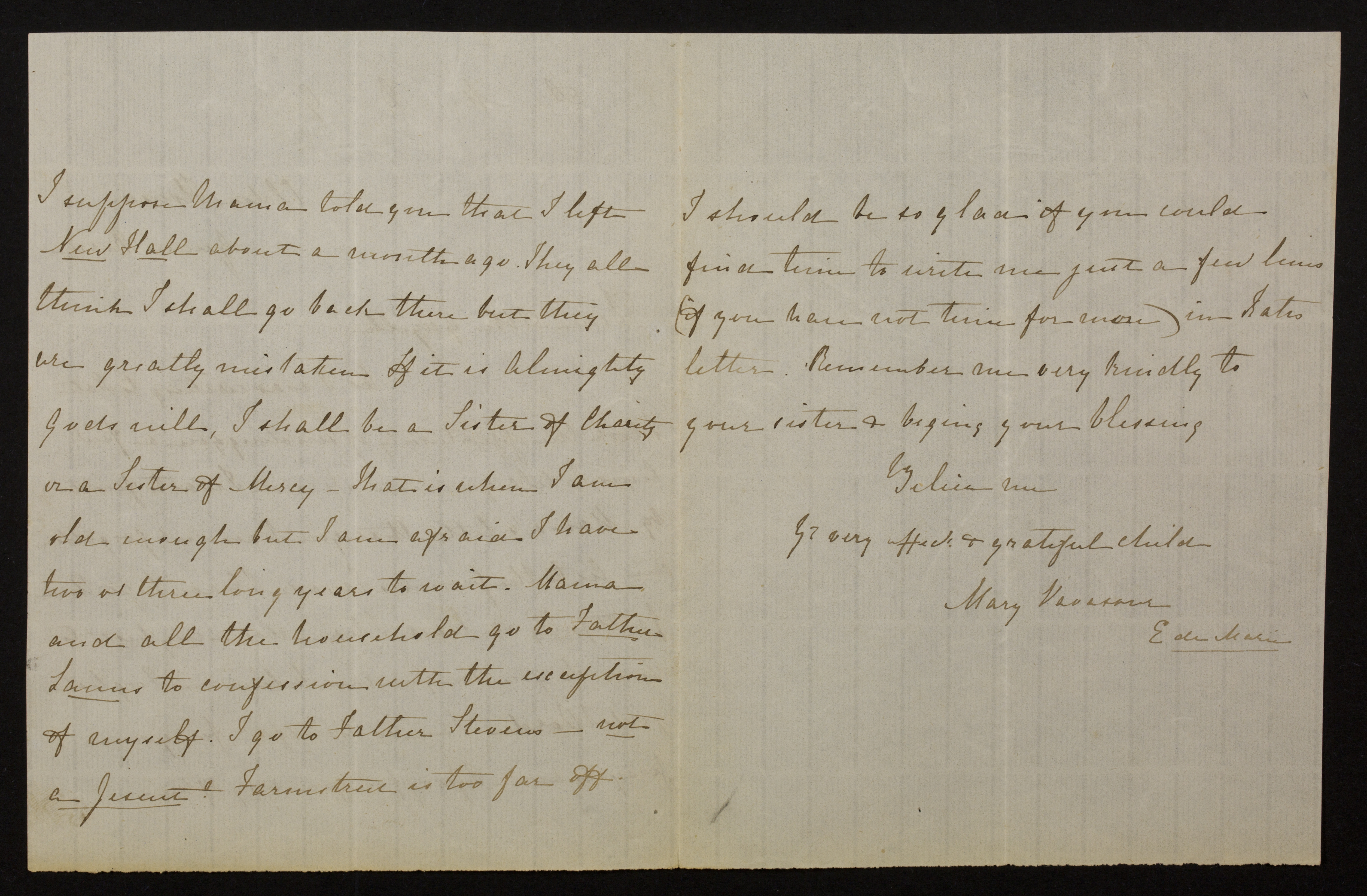 Mary Vavasour aan [Guido Gezelle]