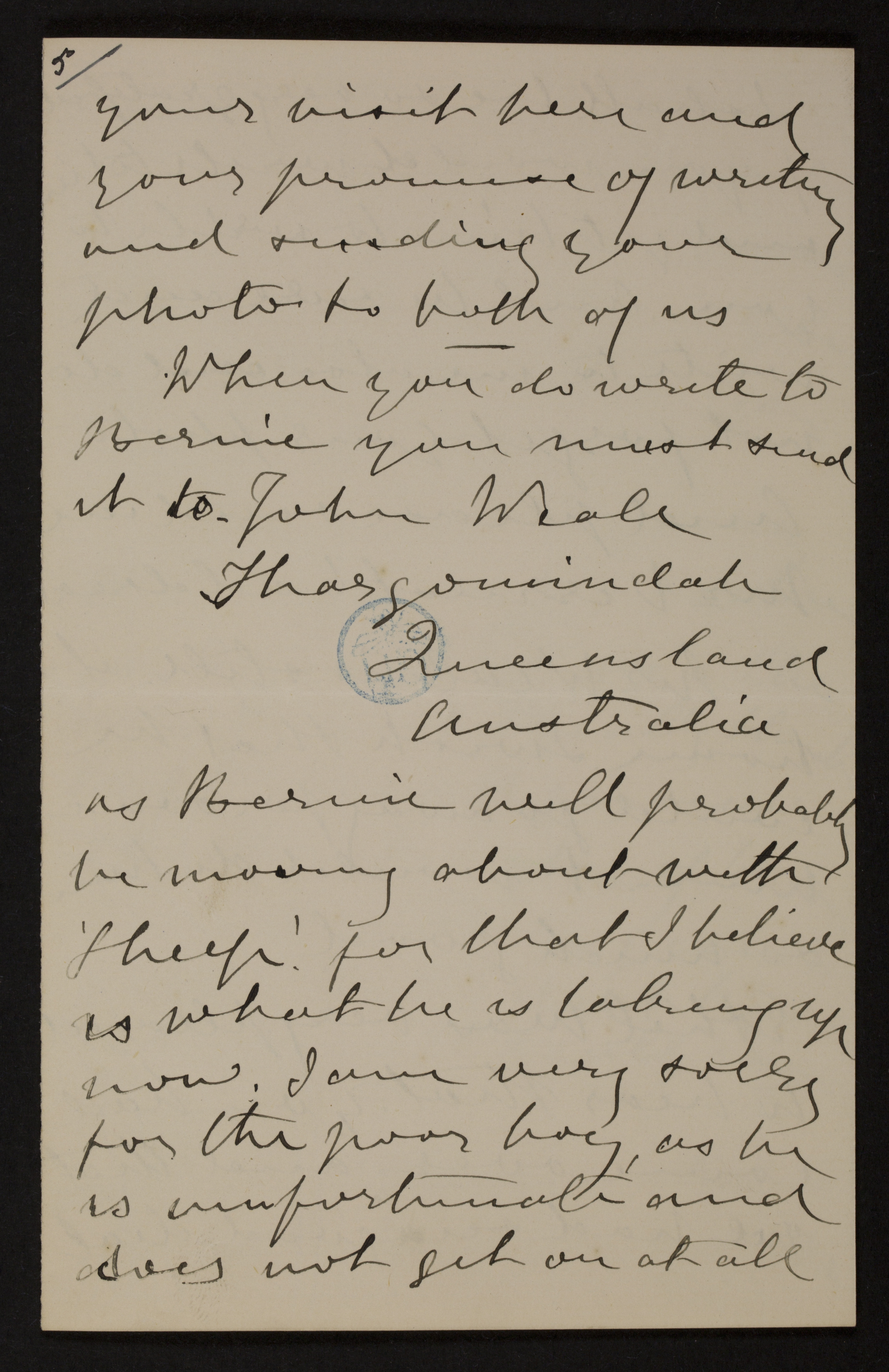 [Helena Amelia Walton] (= mevrouw Helena Weale) aan [Guido Gezelle]