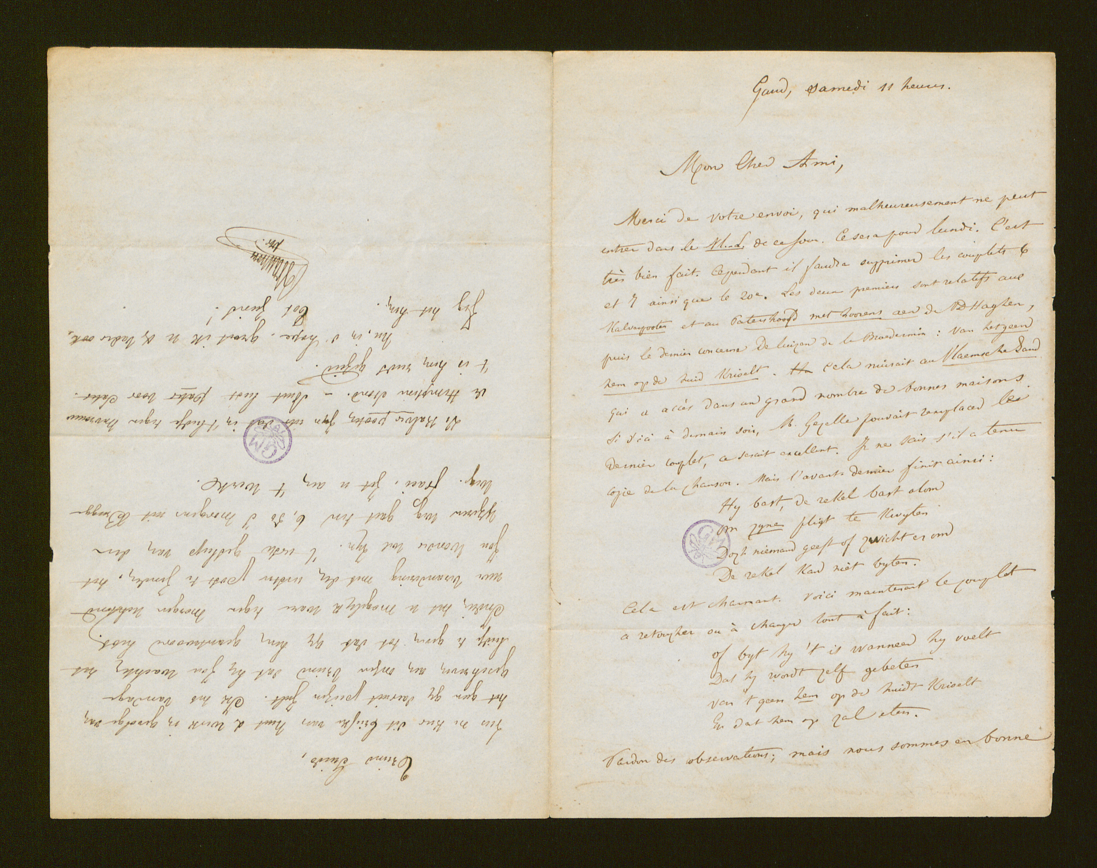 Amand Neut aan [Bruno Van Hove]