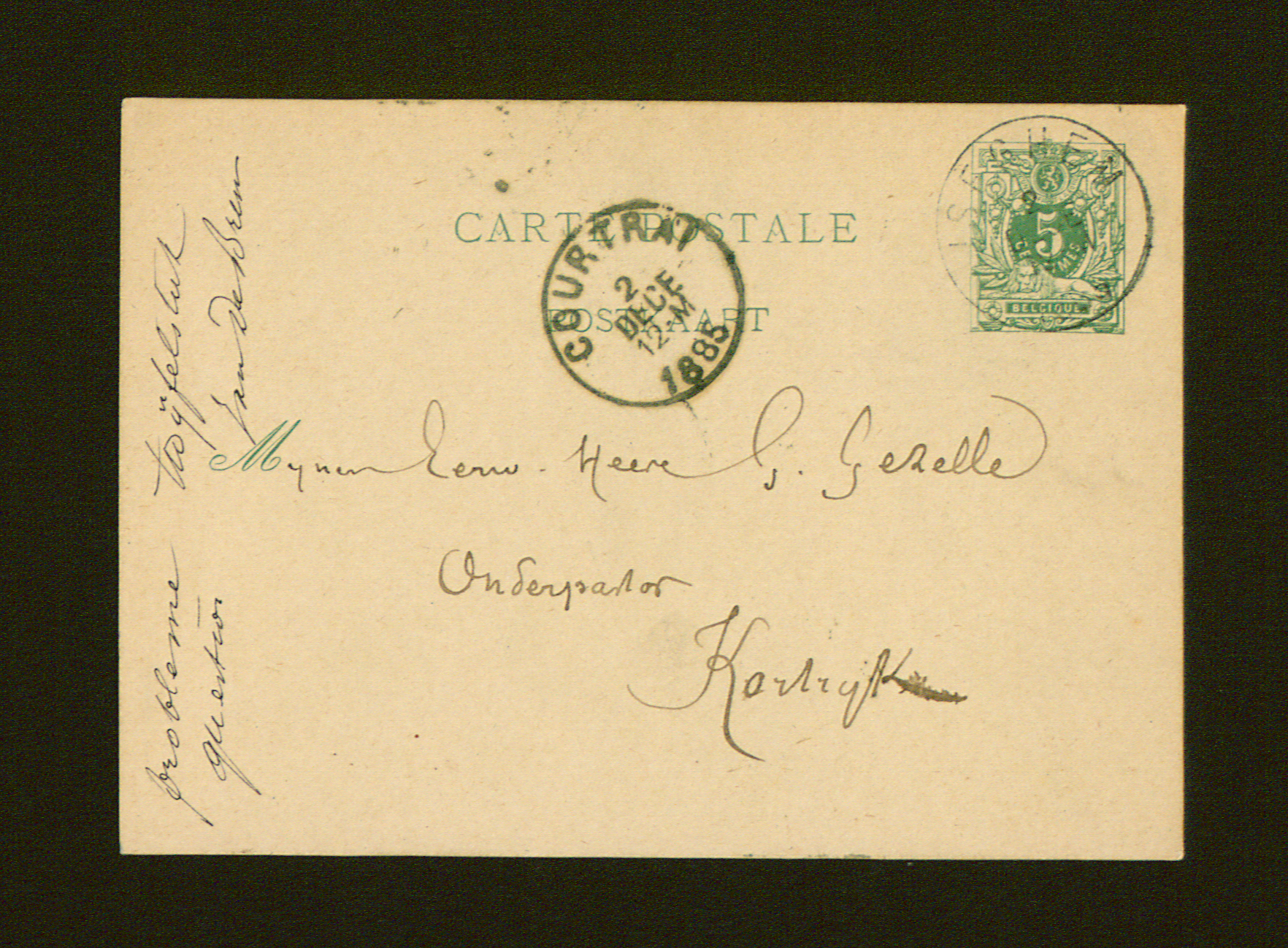 Pieter Baes aan Guido Gezelle