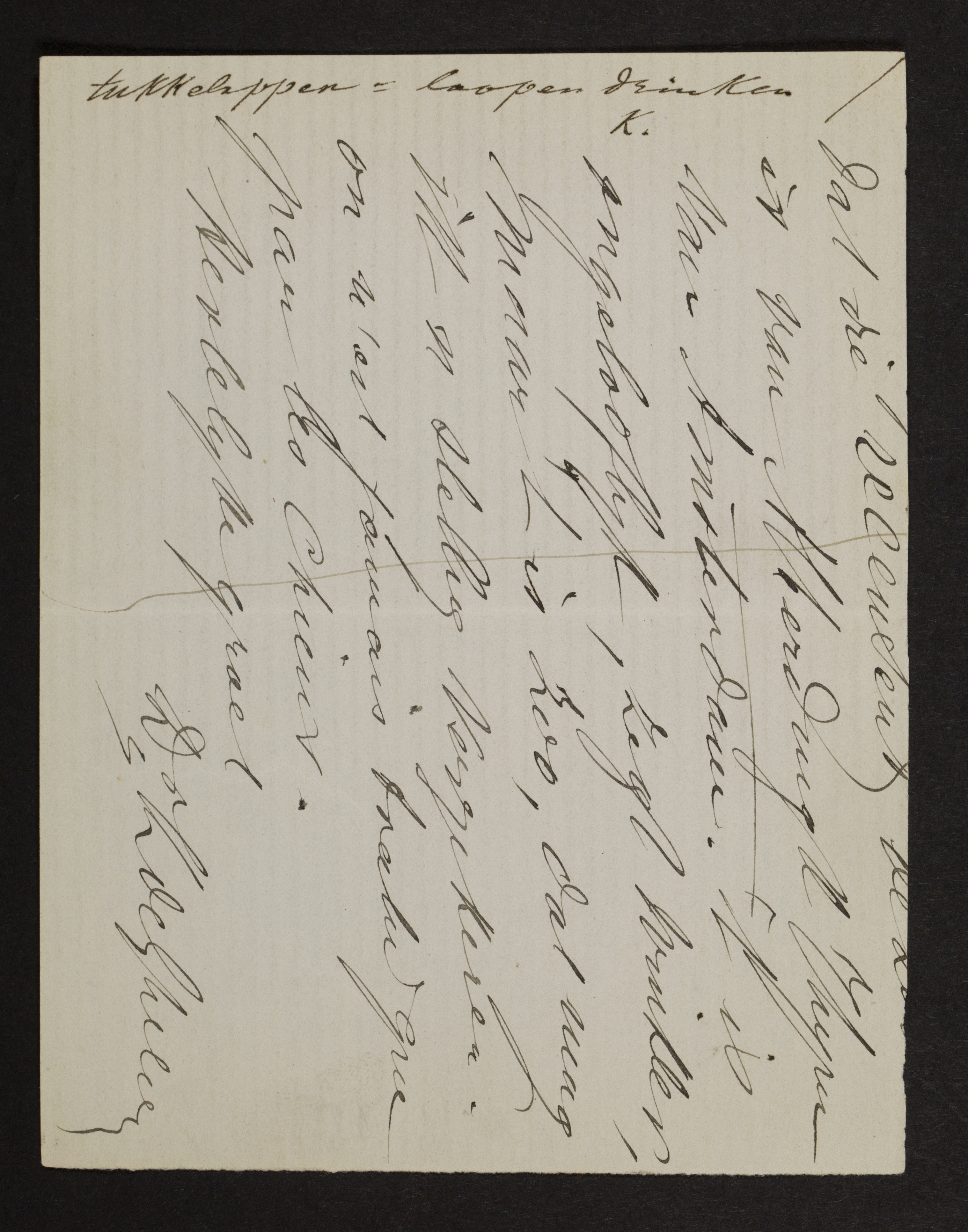 Karel De Gheldere aan [Guido Gezelle]