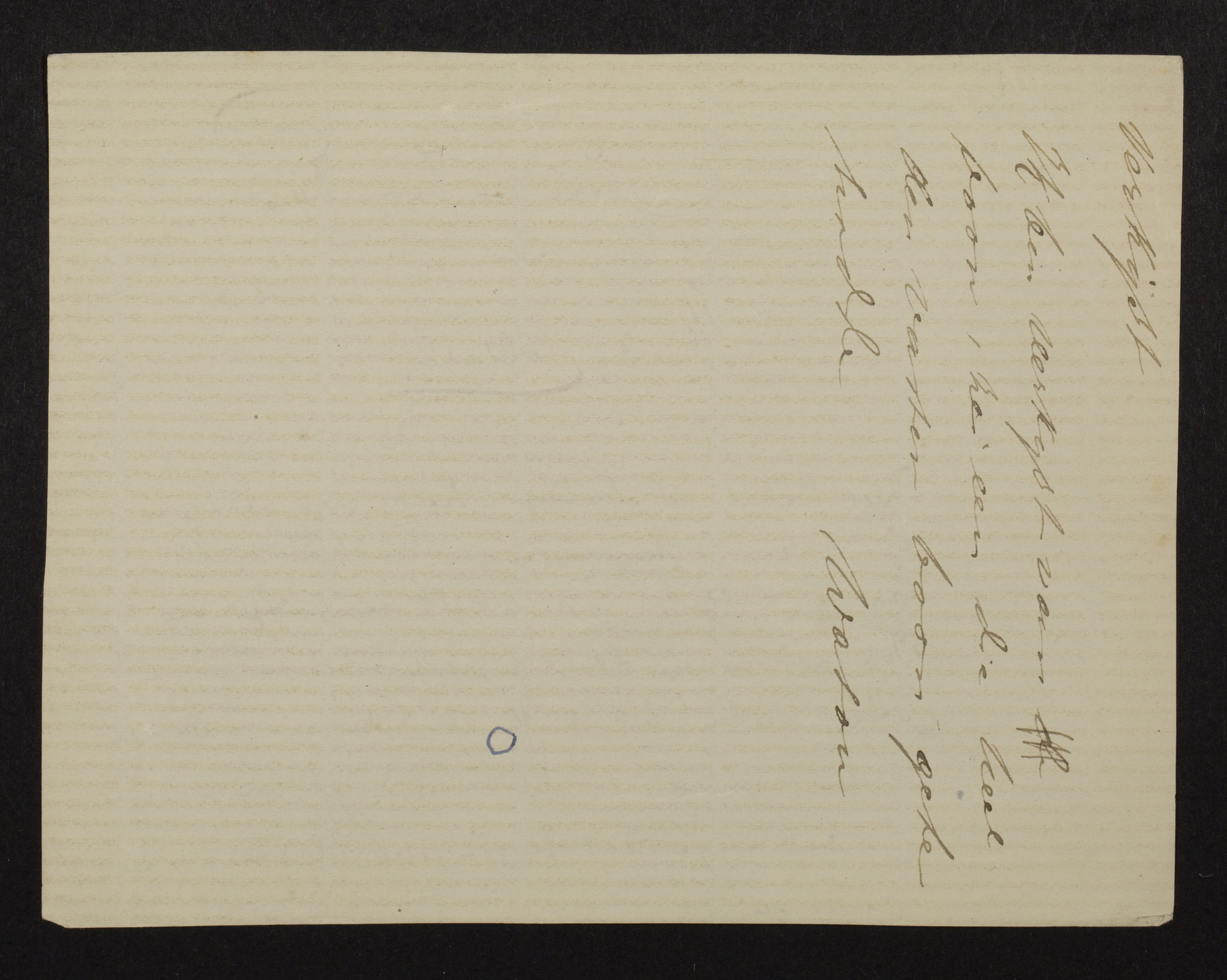 [Frans De Potter] aan [Guido Gezelle]