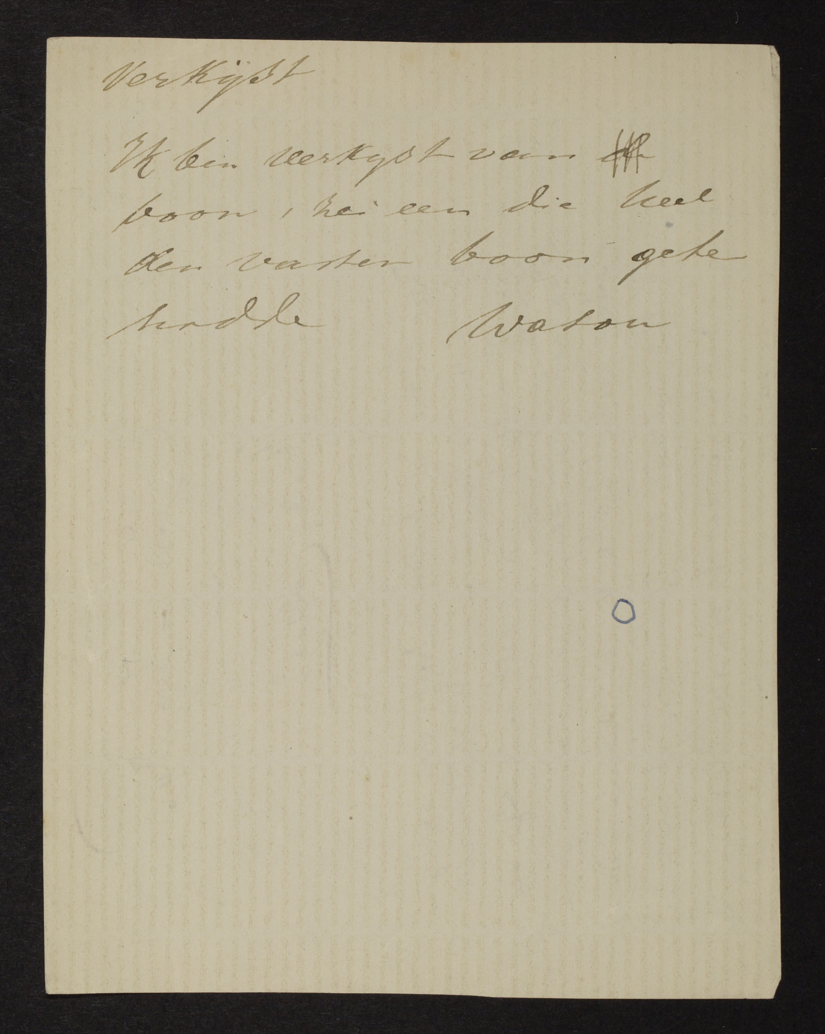 [Frans De Potter] aan [Guido Gezelle]