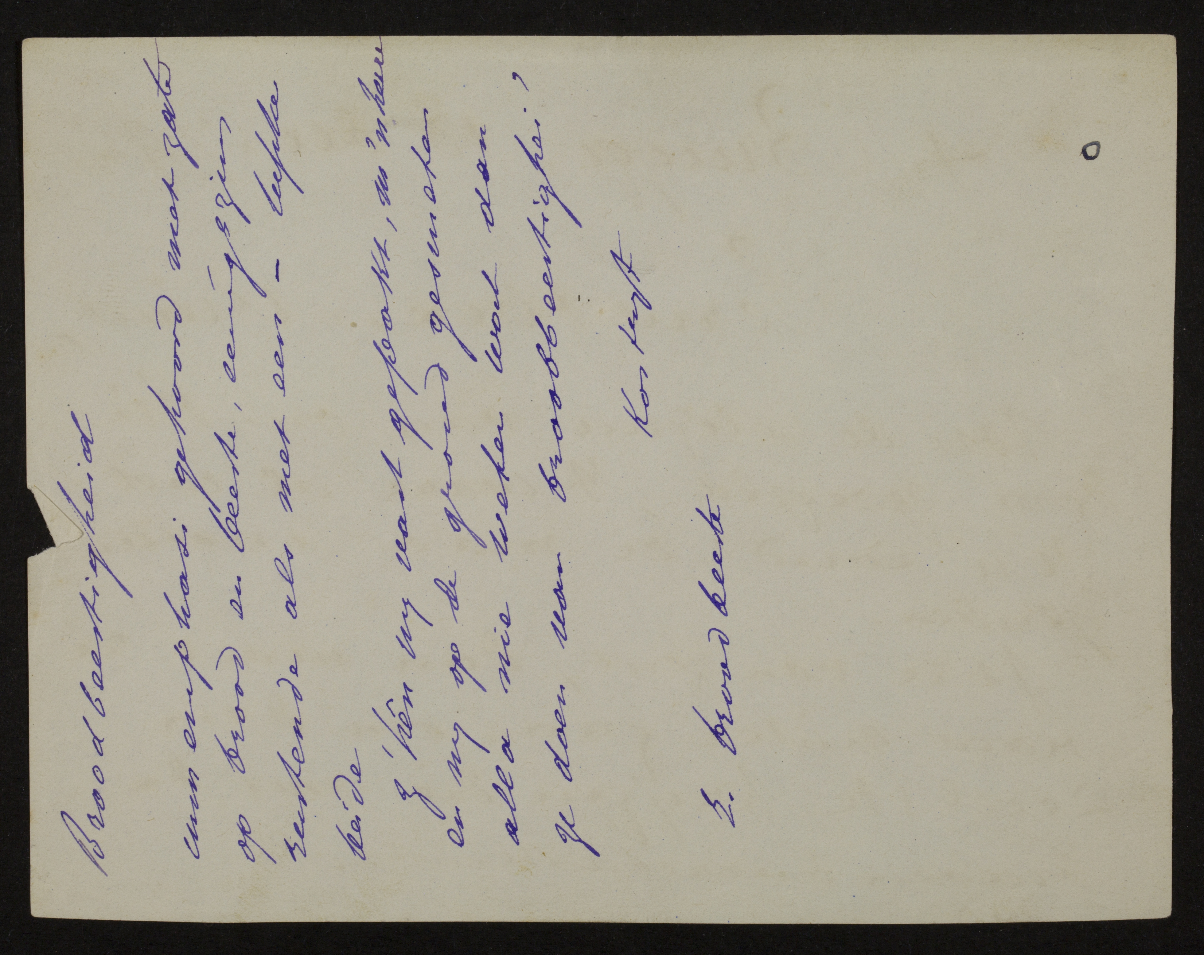 [Adolf Juliaan Duclos] aan [Guido Gezelle]