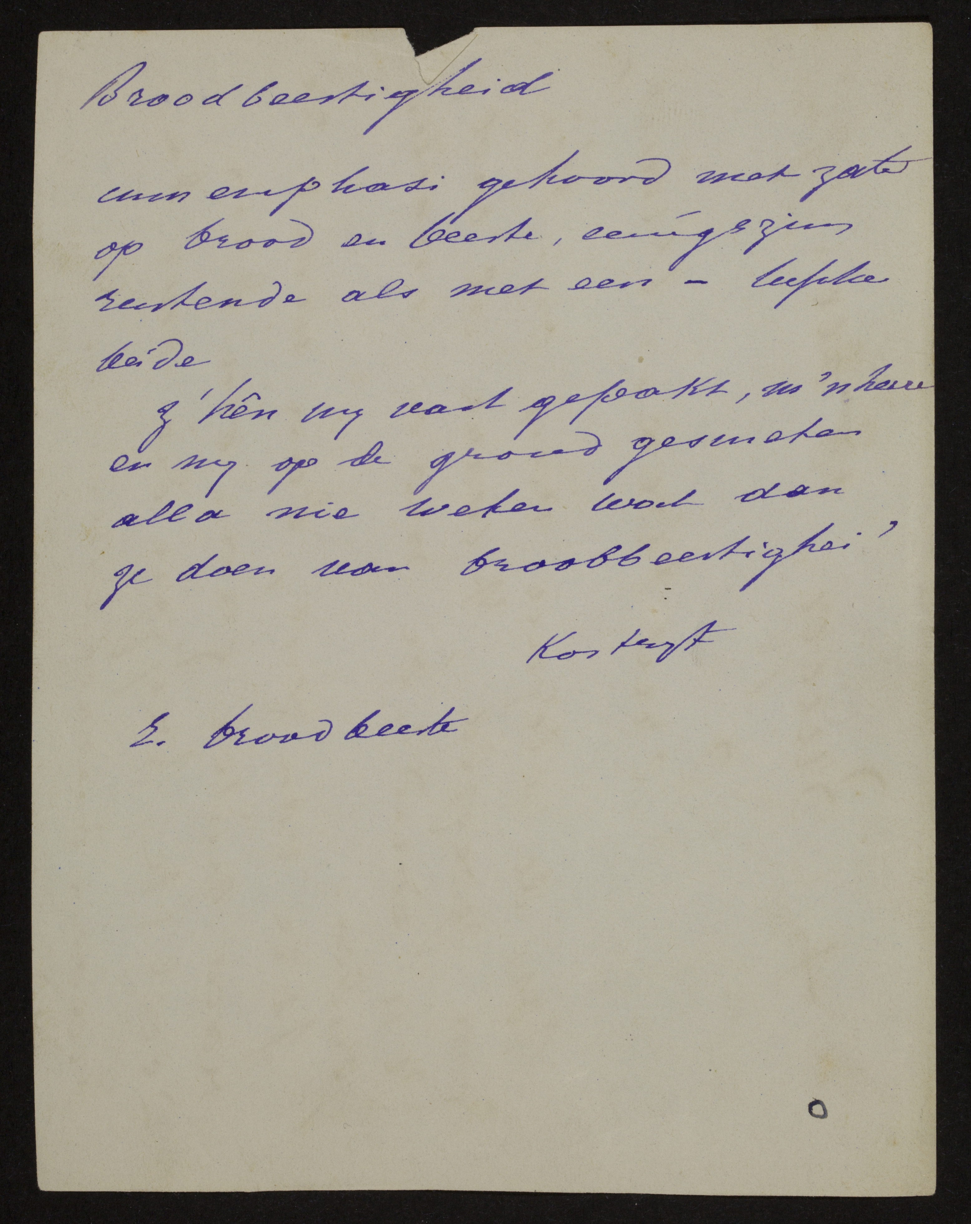 [Adolf Juliaan Duclos] aan [Guido Gezelle]