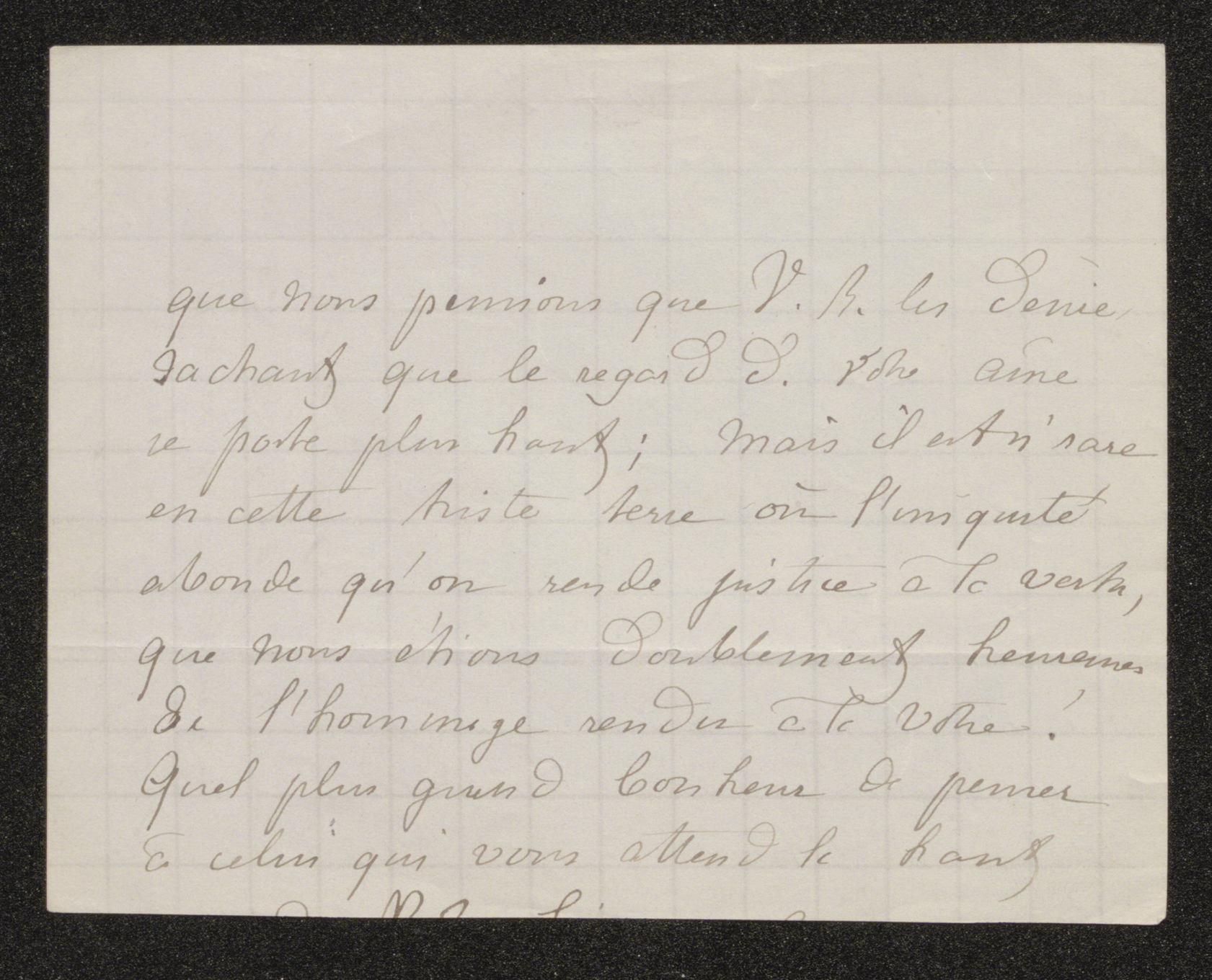 [Sophie Marie Louise de Robiano (= Zuster Thérèse Marie de Jésus)] aan [Guido Gezelle]