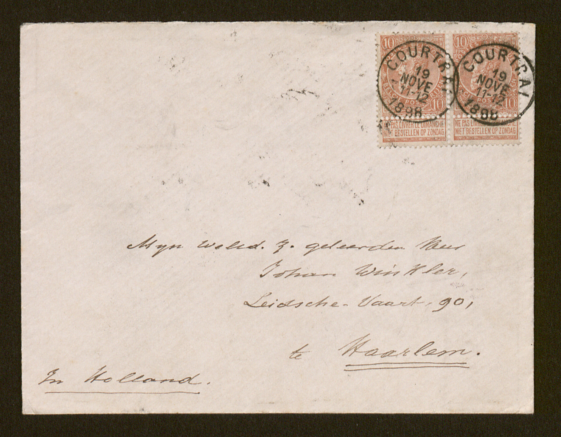 Guido Gezelle aan Johan Winkler