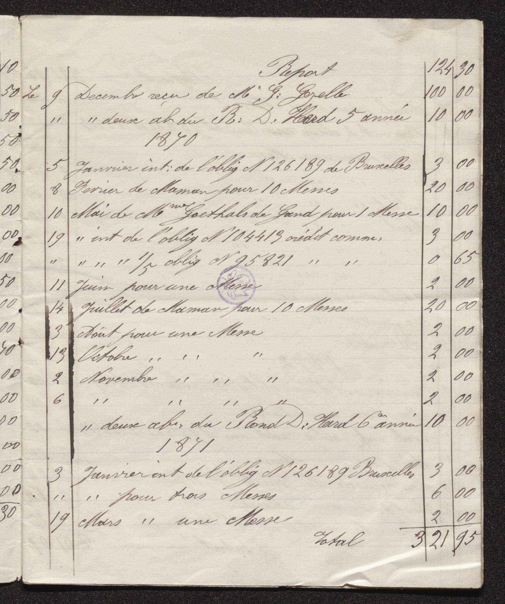 [Ernestine De Seille] (= mevrouw Ernestine Eeman) aan [Guido Gezelle]