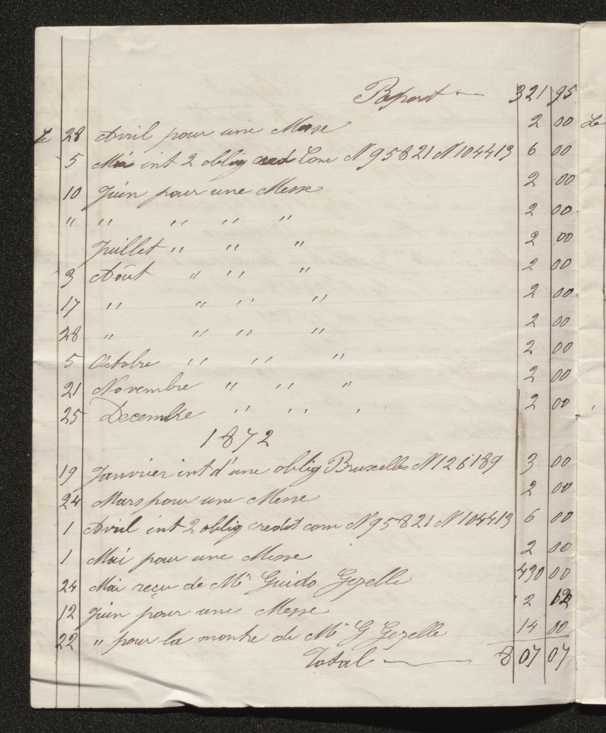 [Ernestine De Seille] (= mevrouw Ernestine Eeman) aan [Guido Gezelle]