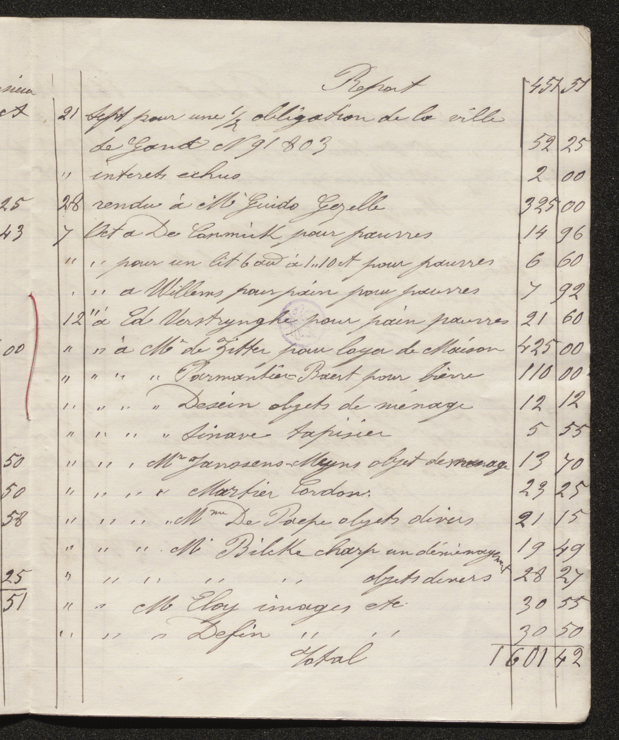 [Ernestine De Seille] (= mevrouw Ernestine Eeman) aan [Guido Gezelle]