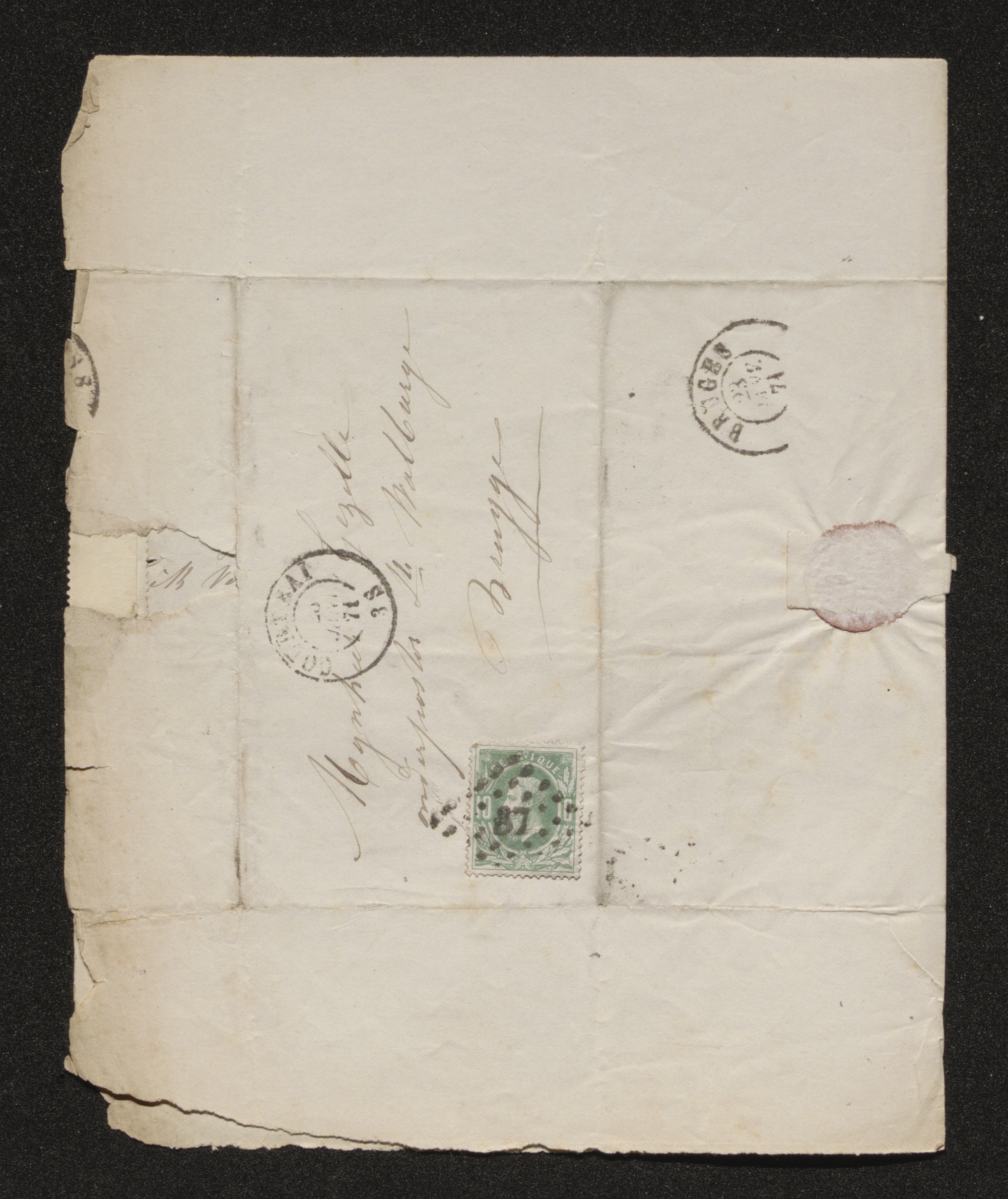 [Louise Gezelle en Camille Lateur] aan [Guido Gezelle]