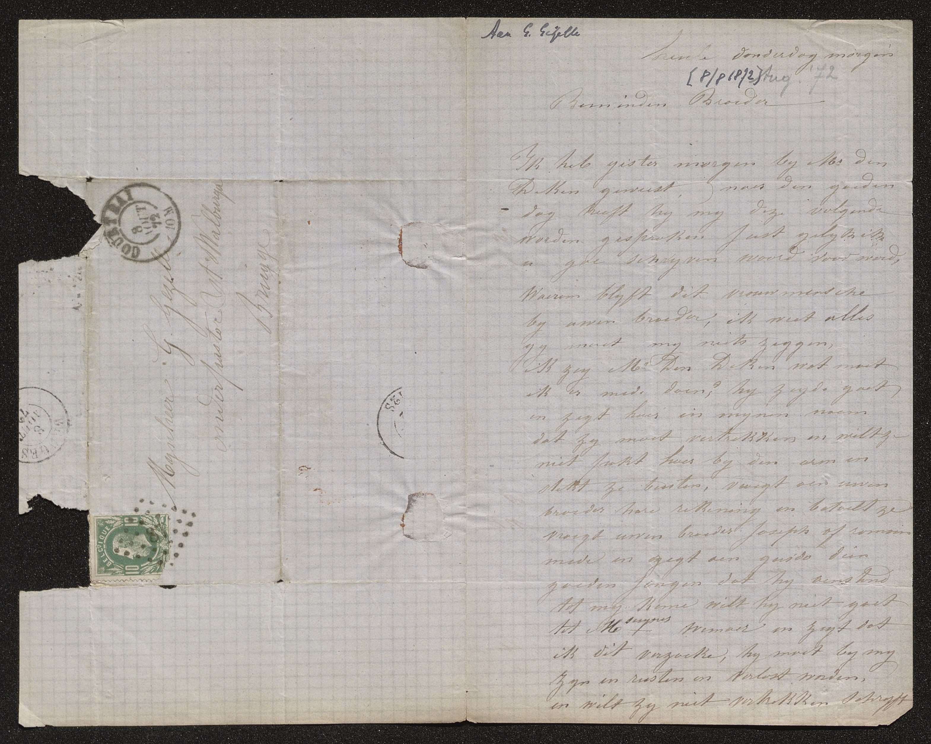 [Louise Gezelle] aan Guido Gezelle