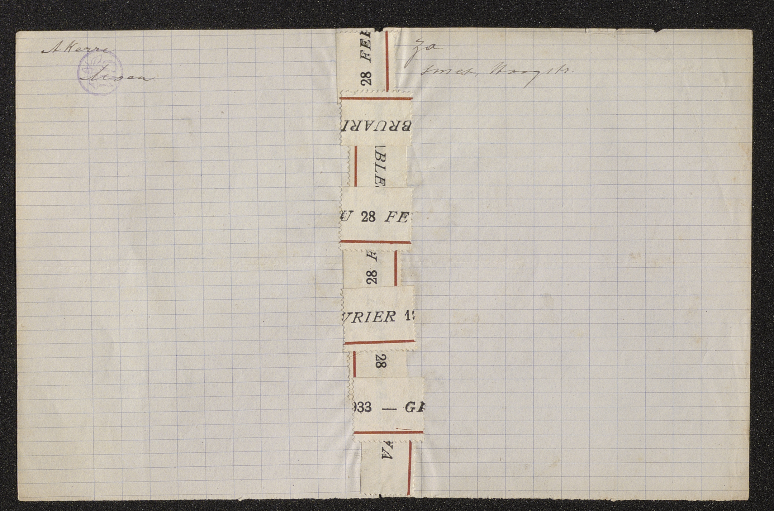 [Florence Gezelle] (= Zuster Colombe) aan [Guido Gezelle]