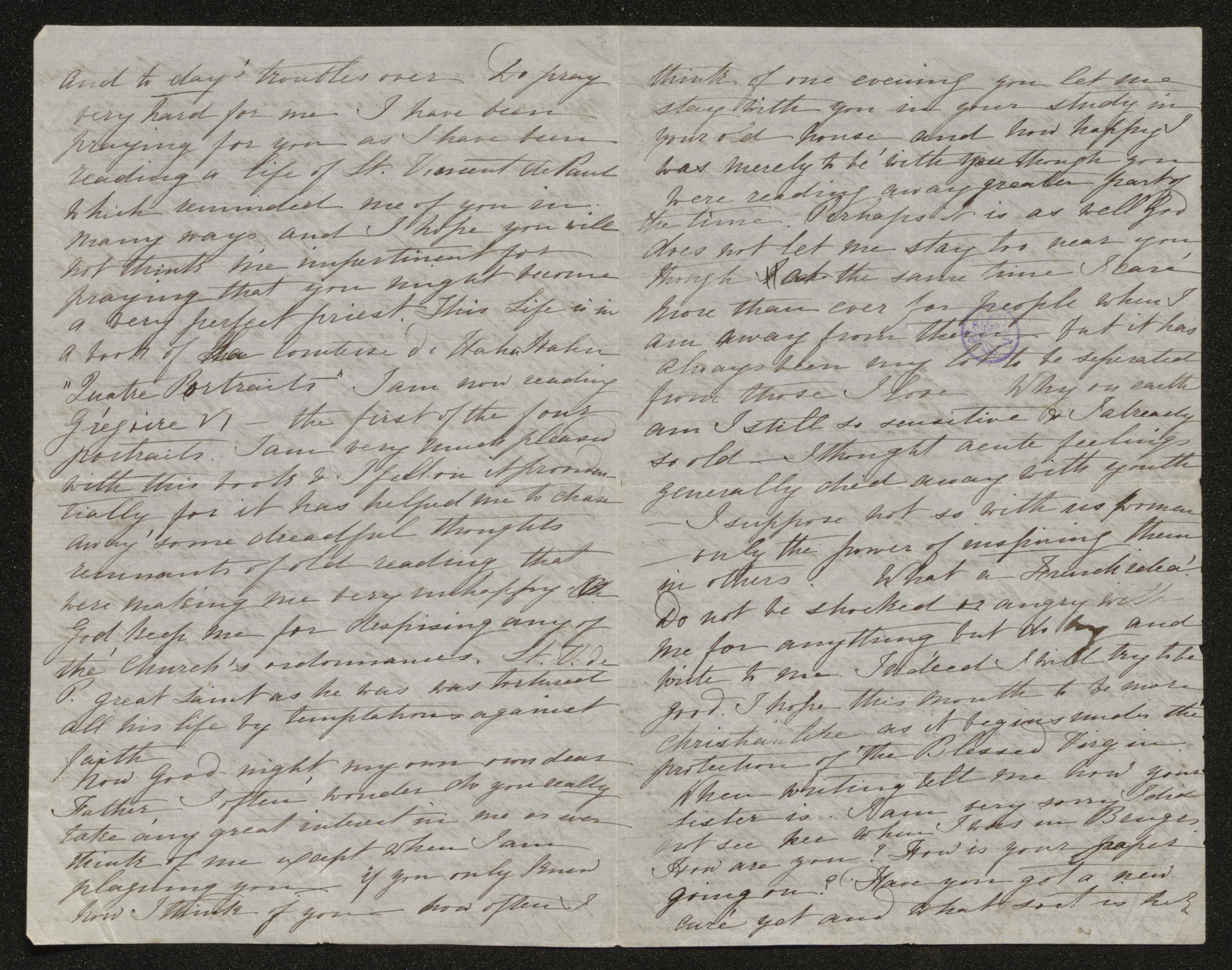 Katharine M. Woodlock aan [Guido Gezelle]