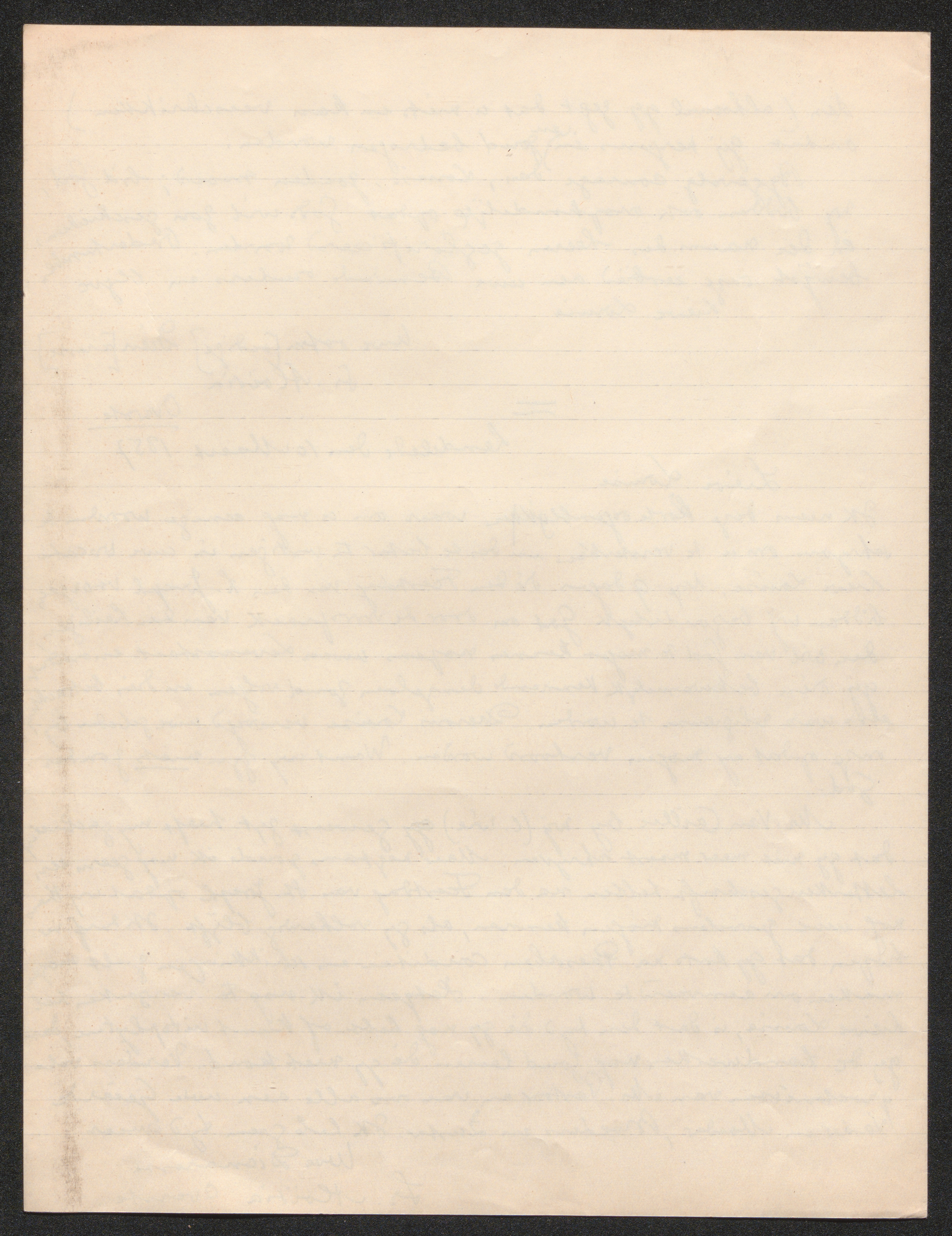 [Felicitas Constantia Dhalewein] (= Zuster Aloysia) aan [Louise Gezelle]