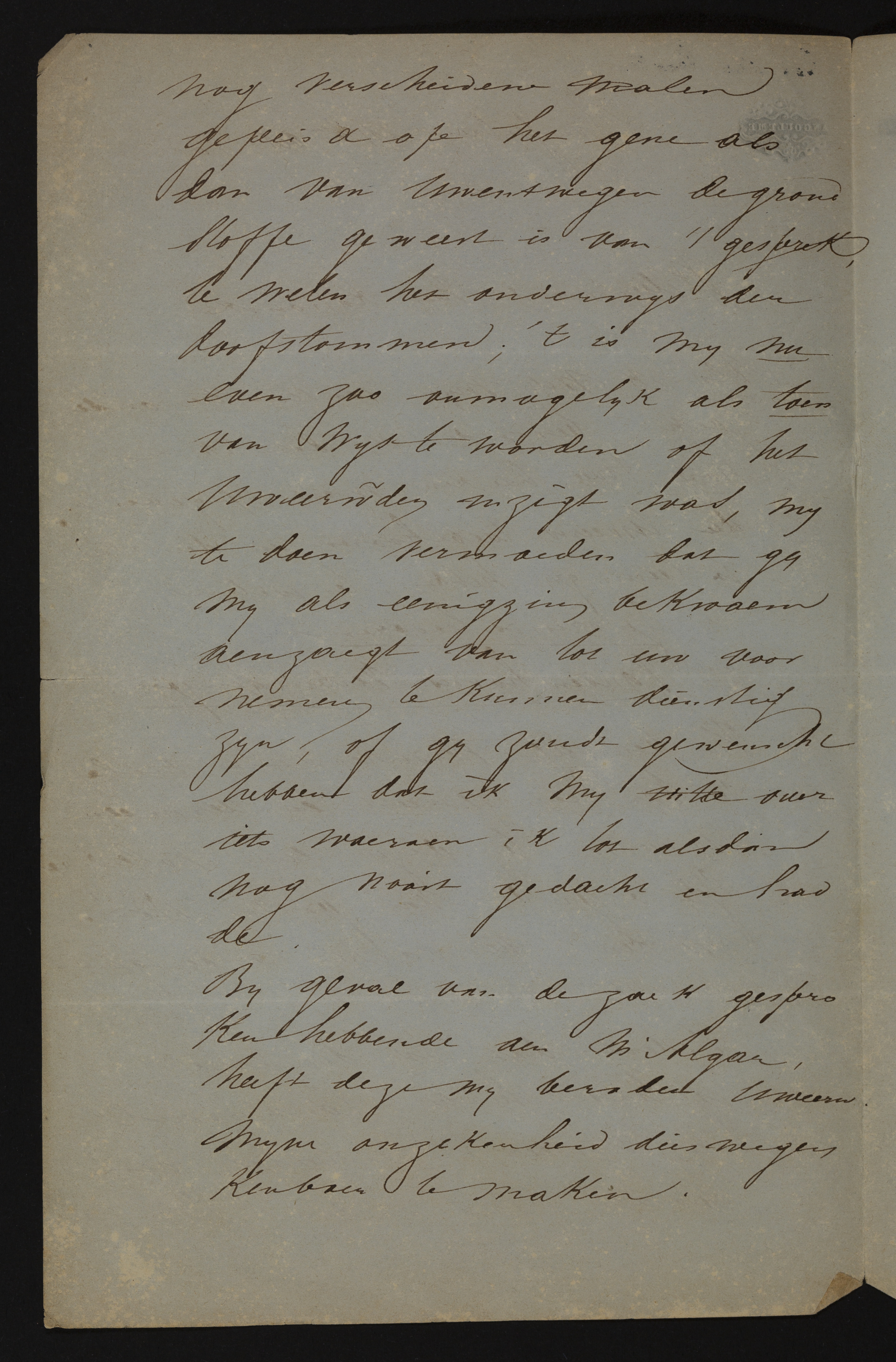 Guido Gezelle aan Charles Louis Carton