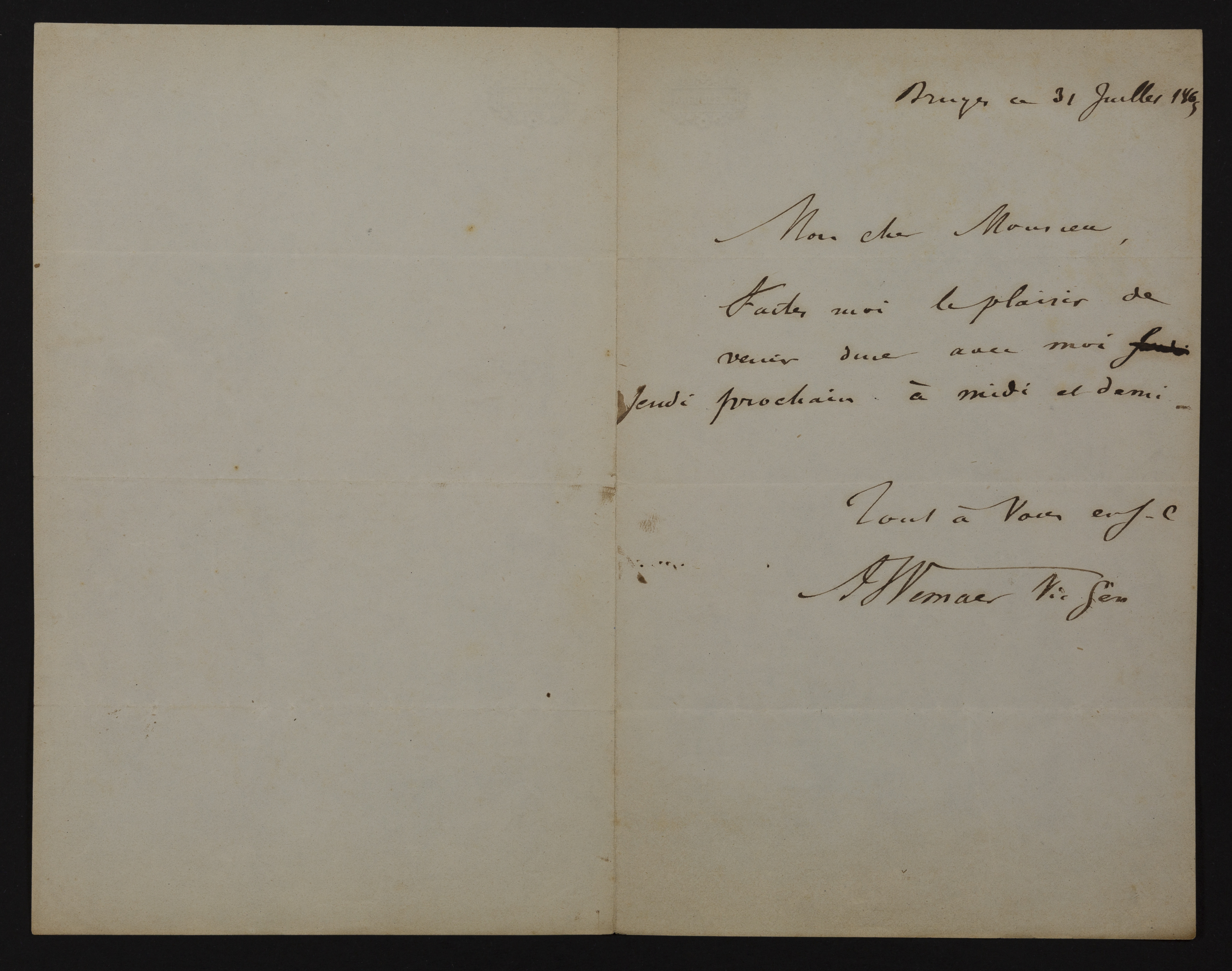 Antoon-Jan-Philip Wemaer aan [Guido Gezelle]