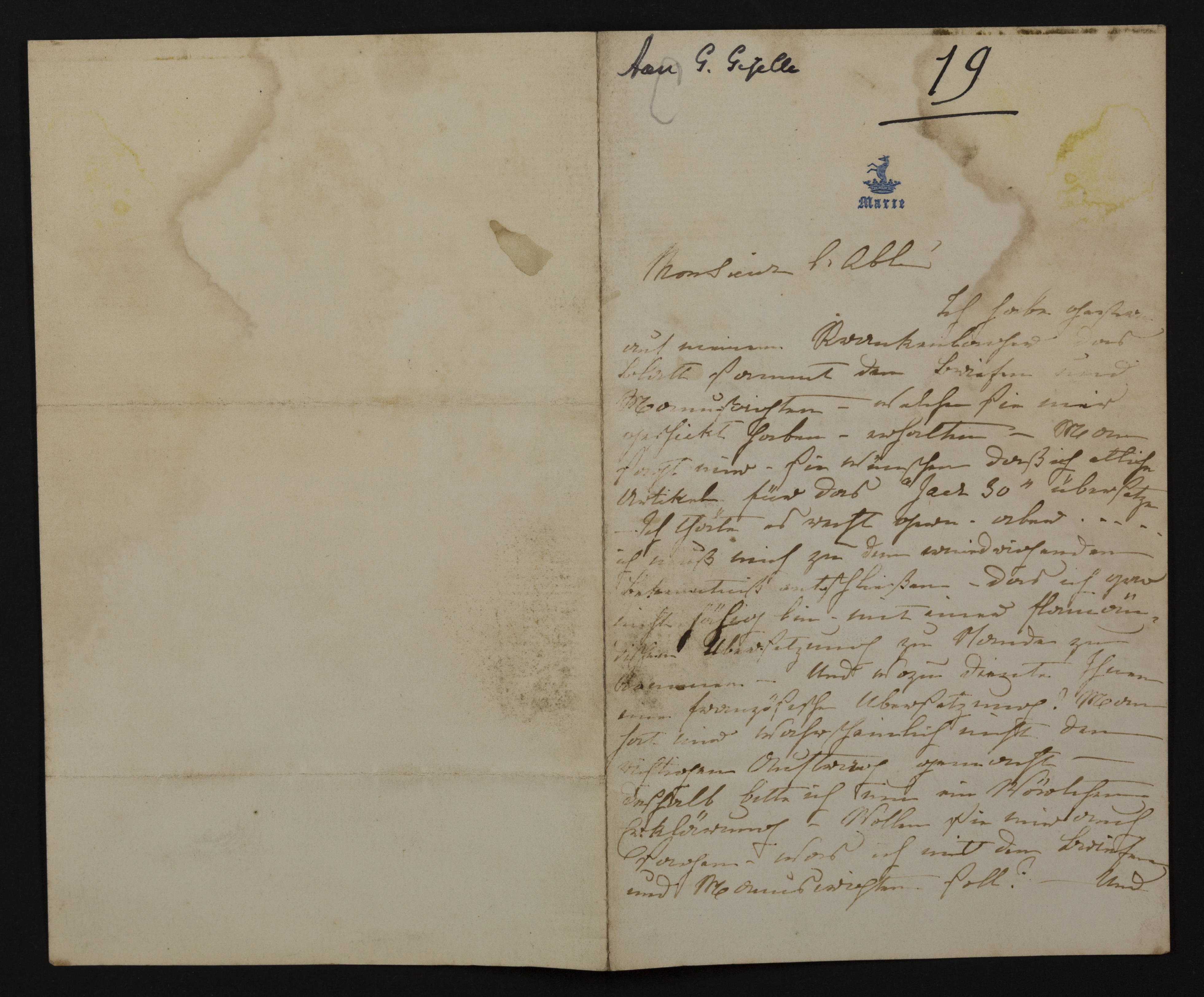 Marie Colette Joséphine  Caïmo aan [Guido Gezelle]