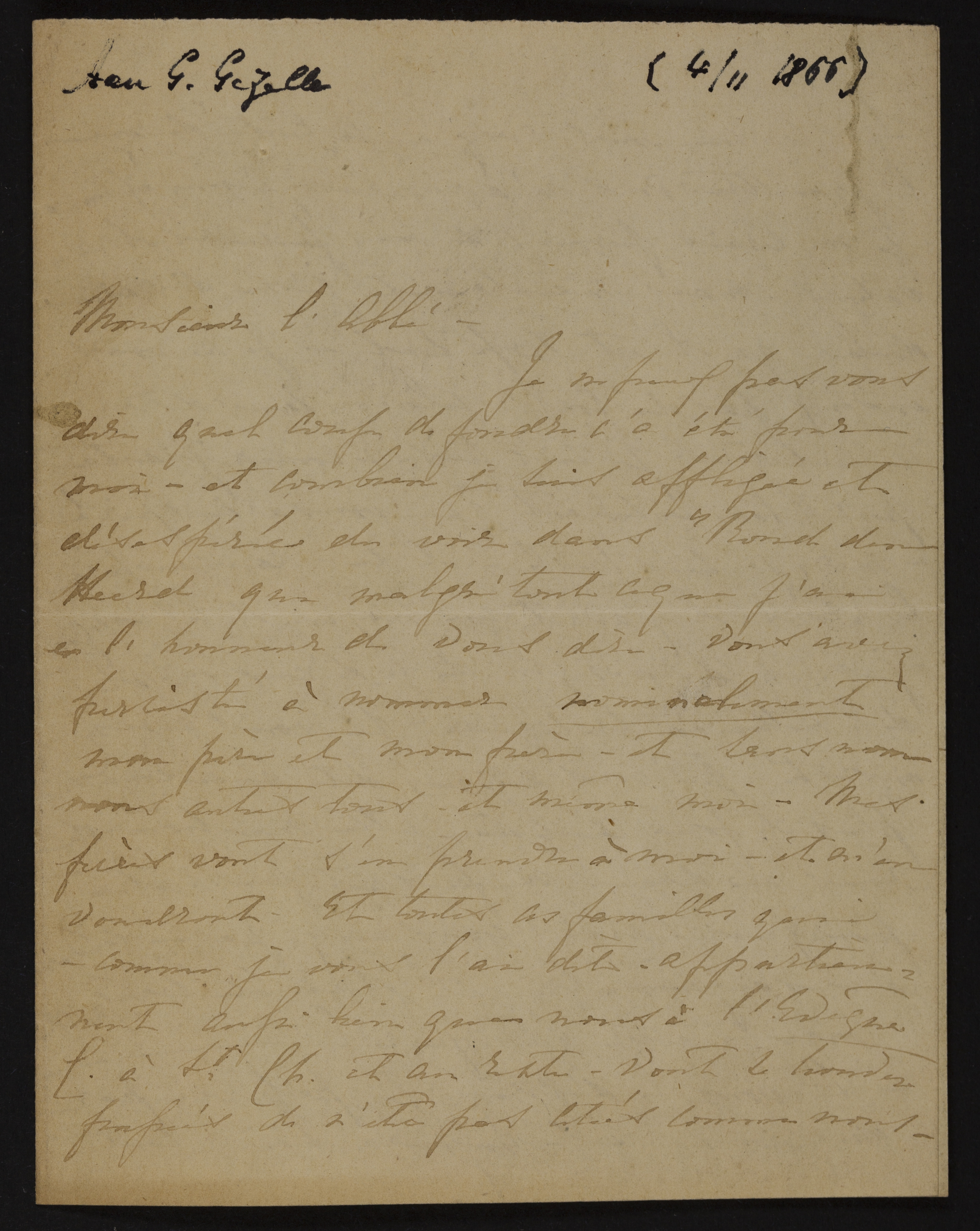 Marie Colette Joséphine Caïmo aan [Guido Gezelle]